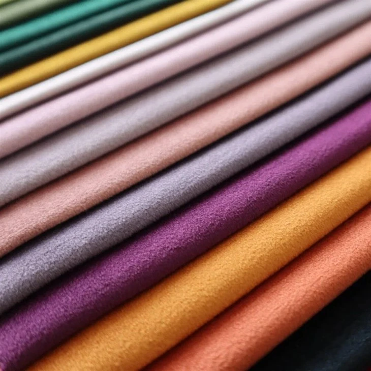 Premium Soft Holland Velvet Upholstery Fabric factory